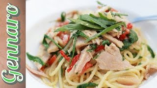 Simple Tuna Spaghetti in Amalfi  Gennaro Contaldo [upl. by Agn]