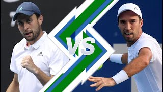 Aslan Karatsev vs Mikhail Kukushkin  CARY 2024 [upl. by Anitnegra]