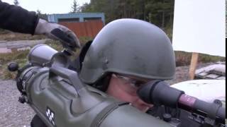 Испытания кумулятивной гранаты HEAT 655 CS Confined Space для РПГ Carl Gustaf M3 [upl. by Ainehta]