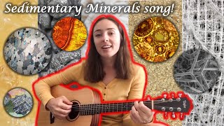 The Sedimentary Minerals Song GEO GIRL [upl. by Enelehcim]