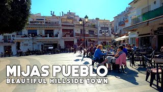 Mijas Pueblo Spain Beautiful Hillside Town Update March 2022 Costa del Sol  Málaga 4K [upl. by Barbie]