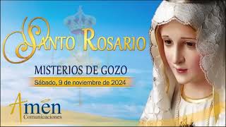 Santo Rosario en Audio l Misterios de Gozo l Amen Comunicaciones [upl. by Nnaecarg936]