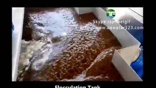 Palm Oil Factory Malaysia screw sludge volute dehydrator machine （salesdewater123com） [upl. by Babette696]