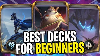 The Best Beginner Decks for Legends of Runeterra [upl. by Yelsew]