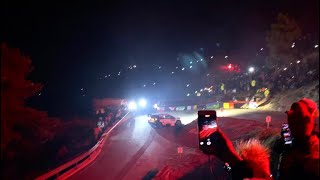 WRC Rallye Monte Carlo 2022 Seb Ogier LuceramLantosque night atmosphere [upl. by Ayotan]