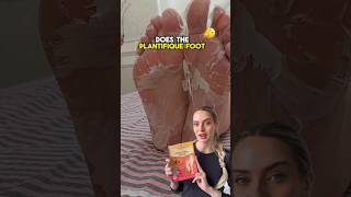 Does the Plantifique Foot Peel Mask really work Viral TikTok Foot Mask for dry feet and calluses✨ [upl. by Nerret]