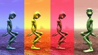 Alien dance VS Funny alien VS Dame tu cosita VS Funny alien dance VS Green alien dance VS Dance [upl. by Guria]