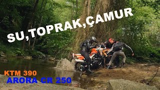 Ofroad DİYE BUNA DERİM KTM 390 ADV 2X ARORA CR 250 [upl. by Hedelman]