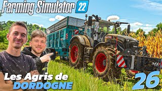 ON FINIT LENSILAGE  Les Agris de Dordogne avec Hugo et Germain [upl. by Eslehc]