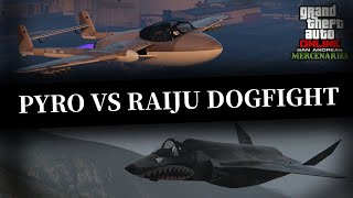 GTA ONLINE  Pyro Dogfight Against The Impermeable Raiju [upl. by Baer]