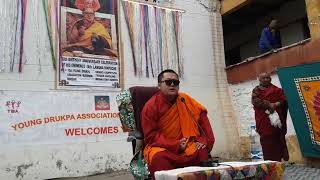 last preaching of 9th langna kyabje langna Rinpoche during 30th birthday [upl. by Ainit]