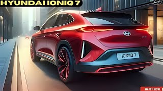 quot2025 Hyundai Ioniq 7 A Bold 3Row Electric SUV with Over 300 Miles of Rangquot [upl. by Airtemad390]