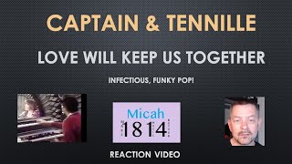 Captain amp Tennille  Love Will Keep Us Together  Reaction Video [upl. by Stanislaus44]