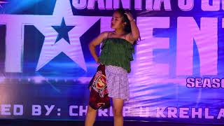 PRETTY TANGLIANG FROM MOORIAP SEMIFINAL OF JAINTIA GOT TALENT SEASON 6 [upl. by Deloris]