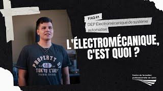 L’électromécanique c’est quoi [upl. by Wilbert]