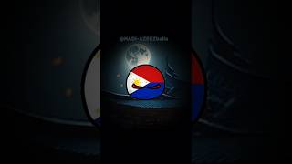 Philippines flipped ☠️  countryballs edit shorts [upl. by Senalda]