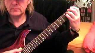 Eurythmics When Tomorrow Comes Guitar Lesson by Siggi Mertens [upl. by Otilrac]