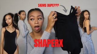 AMAZON SHAPEWEAR  AFFORDABLE SKIMS DUPE FT SHAPERX [upl. by Decato902]