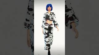 My Top 10 Black amp White Sims 4 CC Clothes thesims4 ts4 cas shorts [upl. by Pettit]