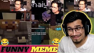 JACK BHAIYA FUNNY REACTION MEME 😂GamerFleet minecraft reactionmemes memes [upl. by Nahpets48]