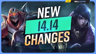 ALL NEW CHANGES for PATCH 1414  League of Legends [upl. by Verger930]