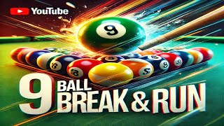 2557 Joeys 9 Ball Break n Run [upl. by Morgan]