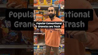 Popular Conventional Granolas like Kind are Trash granola groceryhaul grocery [upl. by Suivatal]