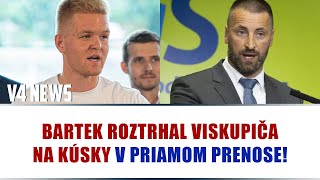 BARTEK ROZTRHAL VISKUPIČA NA KÚSKY V PRIAMOM PRENOSE [upl. by Gnok]