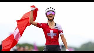 Jolanda Neff wins gold medal Jolanda Neff won the womens mountain bike race at the Tokyo [upl. by Jablon]