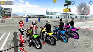 Xtreme Motor bikes stunt Moto speed Bikes Motocross Racing Best Bike Game  Android Gameplay [upl. by Anomar]