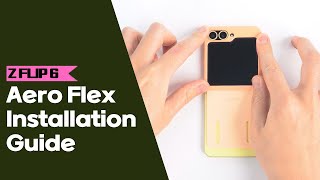 Z FLIP 6 Aero Flex Installation Guide [upl. by Adnolahs]