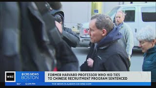 Charles Lieber exHarvard professor avoids prison time for lying about China ties [upl. by Amluz483]