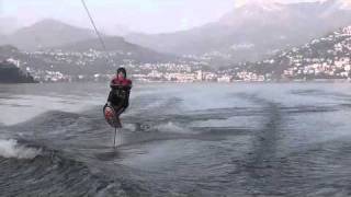 Winter Hydrofoil Ride  Federico Soldati Simone Tosi and Jared Mika [upl. by Dodd]