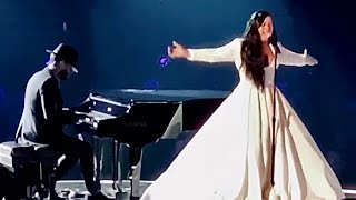 Demi Lovato  ANYONE  LIVE from audience Grammys 2020 [upl. by Toolis]