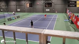 2024 FIR RACKETLON WORLD CHAMPIONSHIPS SEMI FINAL AHLFISCH VS PYECHAN [upl. by Annoel]