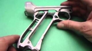 WAYNE 1942 LUGER RESTORATION VULCAN GUN REFINISHING [upl. by Ennovihs]