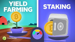 Is Yield Farming DIFFERENT from Staking Explained in 3 mins [upl. by Grim37]