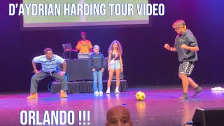 I went on stage at the D’aydrian Harding Tour  daydrian TheCOURTKINGZ [upl. by Cilurzo45]