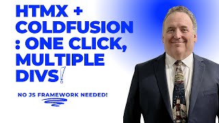 ColdFusion amp HTMX Tutorial MultiDiv Updates with One Click  Simpler Than Vue React or Angular [upl. by Leler846]