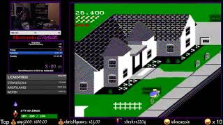 NES Paperboy Perfect Delivery 1033949 Previous WR  Twitch Stream [upl. by Lareneg]