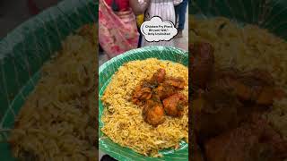 Unlimited Chicken Dum Biryani 100 Only Ameerpet Hyderabadshorts food [upl. by Eboj]