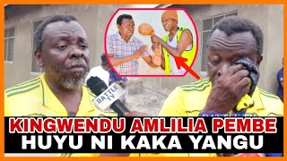 KINGWENDU AMLILIA PEMBE AFUNGUKA MANENO MAZITO KWA HISIA PEMBE AKIZIKWA KAKA YANGU KANIACHA [upl. by Eelyrag599]