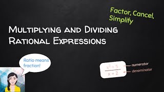 Multiply and Divide Rational Expressions [upl. by Semmes]