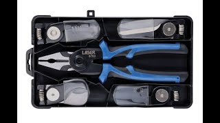 Laser Tools 8763 Interchangeable Pliers Set 5 in 1 lasertools [upl. by Aynatal]