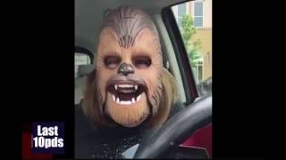 Chewbacca Mask Lady Mom laughing SO FUNNY [upl. by Halbert]