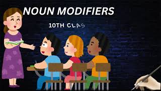 10th class English Noun modifier [upl. by Nylaret]