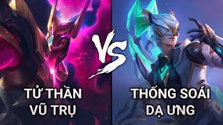 So Sánh Skin Hayate Tử Thần Vũ Trụ vs Thống Soái Dạ Ưng  Liên Quân Mobile [upl. by Patin430]