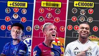 ¡Estos son LOS 9 XIs MÁS MALDITAMENTE CAROS del mundo después del MERCADO DE FICHAJES😮💵 [upl. by Royall374]