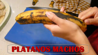 TAJADAS DE PLATANOS MACHOS [upl. by Mendelson515]