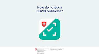 How do I check a COVID certificate [upl. by Nifled]